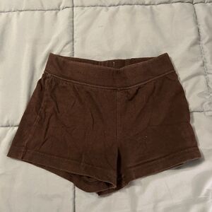 Girls XS 4/5 circo brown shorts